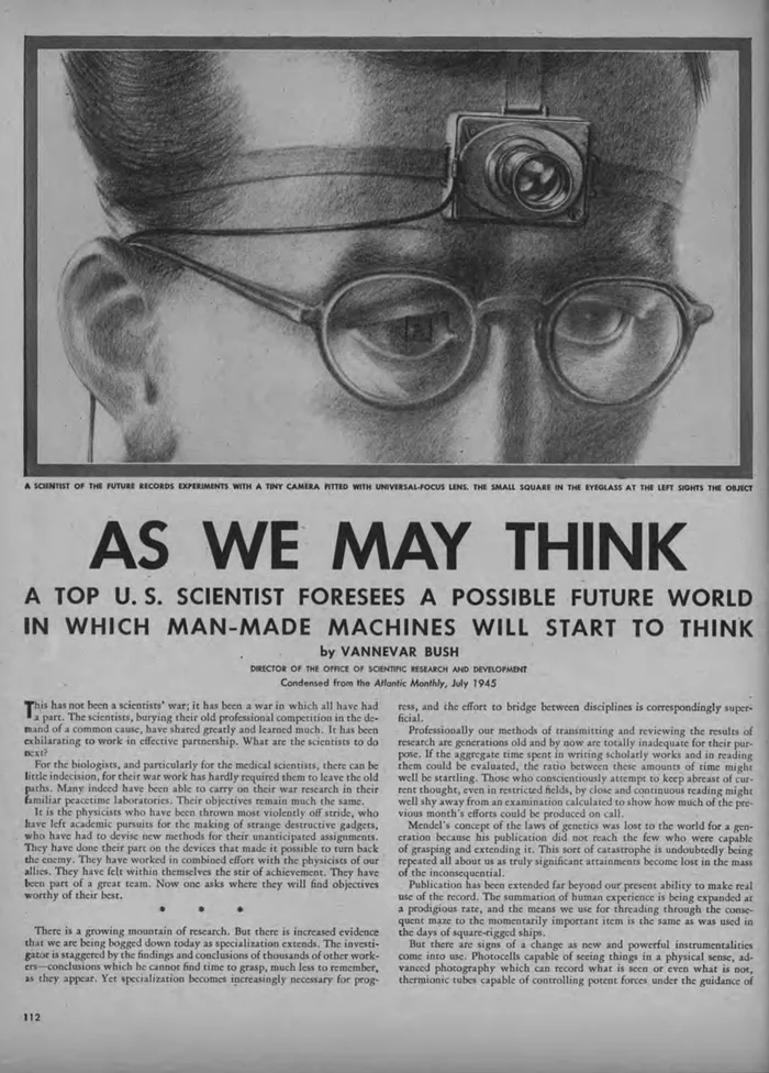 As We May Think cover